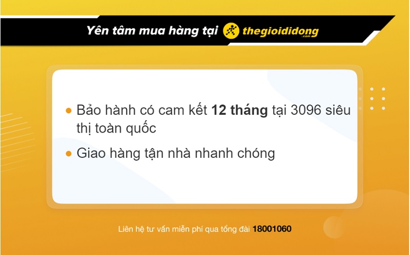 Ch&iacute;nh s&aacute;ch bảo h&agrave;nh khi mua phụ kiện tại TGDĐ